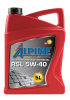 Масло Alpine RSL 5W40  5л.
