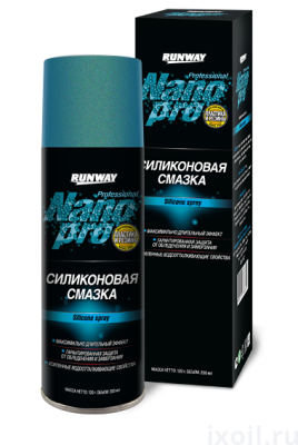 Силиконовая смазка  NanoPro 200мл(аэрозоль) RW6142