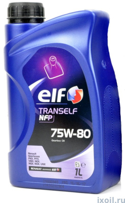 Масло ELF TRANSELF NFP 75W80 1л.