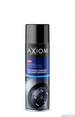 Очиститель тормозов и деталей сцепления 650мл. AXIOM