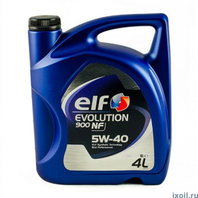 Масло ELF EVOLUTION 900 NF 5W40 4л