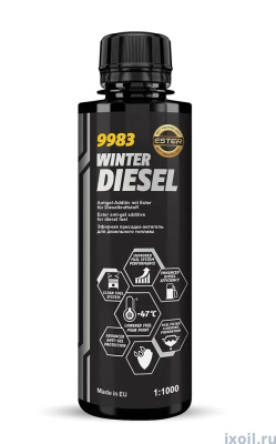 Антигель / Winter Diesel (250 мл.) 9983 MANNOL