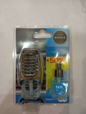 Дезодорант Aroma Car "Supreme Duo" Aqua