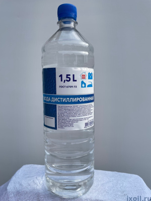 Вода дистиллированная (1,5л.)
