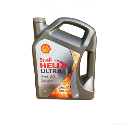 Масло Shell Helix ultra 5W40 (5л) син