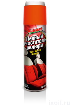 Очиститель велюра пенный 650мл (аэрозоль) RW6091
