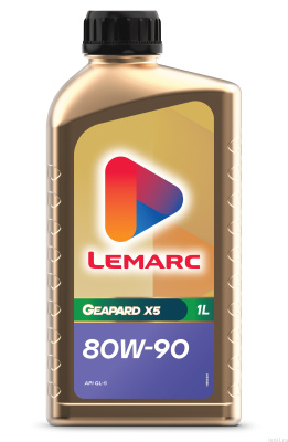 Масло LEMARC GEAPARD X5 80W90 1л. 
