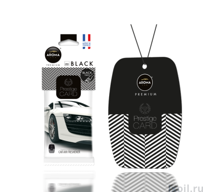 Дезодорант Aroma Car "Prestige Card" Black
