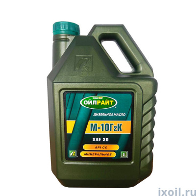 Масло OIL RIGHT М10Г2К (SAE 30) 5л.