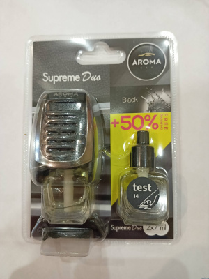 Дезодорант Aroma Car "Supreme Duo" Black