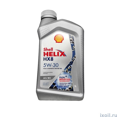 Масло Shell Helix HX8 5W30 (1л) син