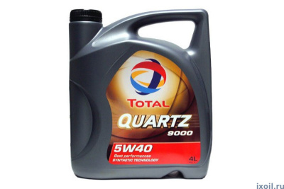 Масло Total QUARTZ 9000 5W40 4л.