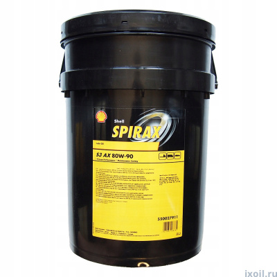 Масло Shell Spirax S3 AX 80W90 (20л)