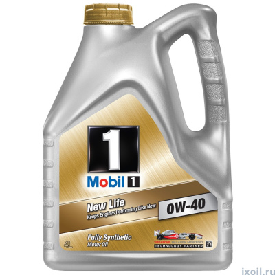 Масло Mobil 1 0W40 (New Life 0w40) 4л.